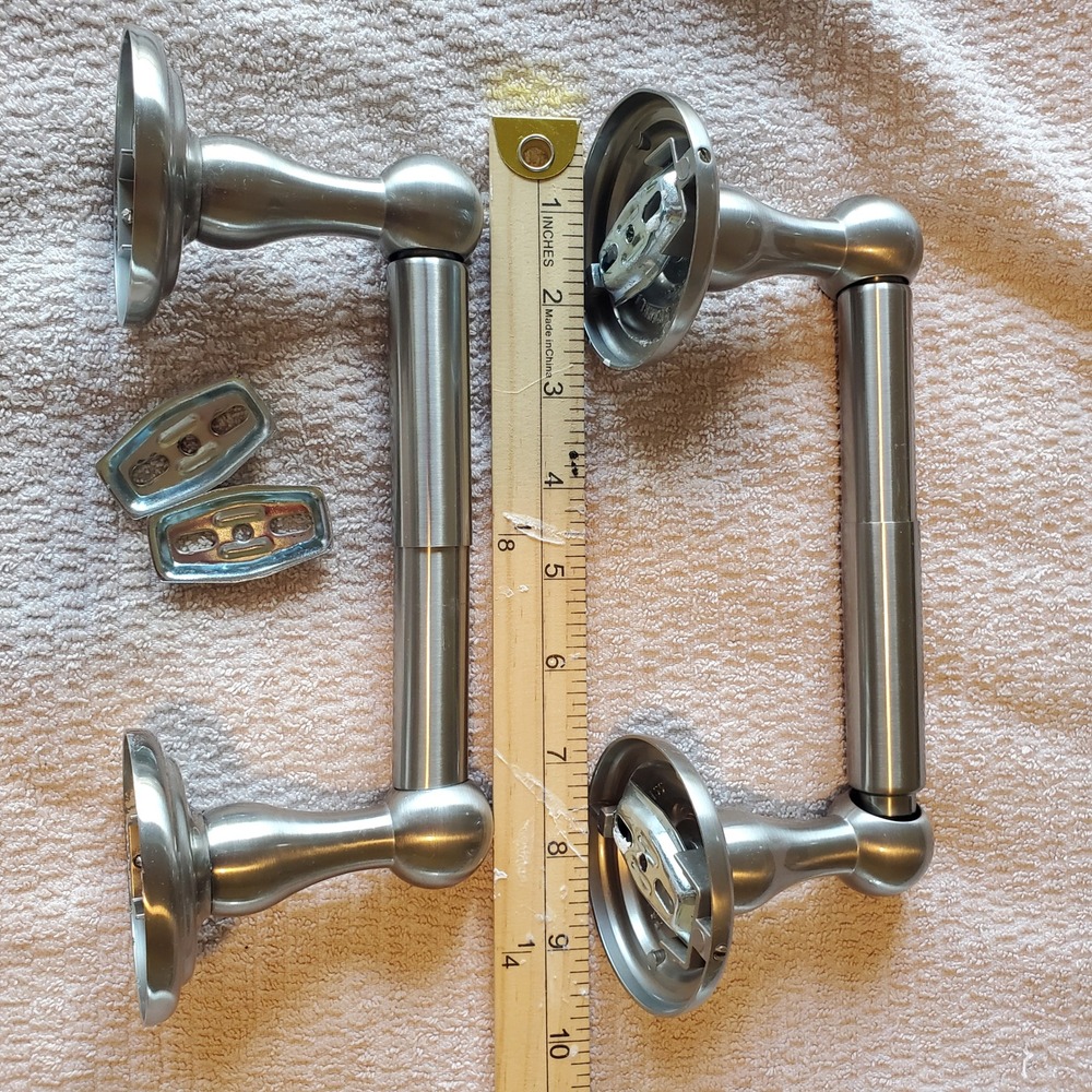 Franklin Brass Jamestown Toilet Paper Holder Set of 2 Satin Nickel 134551